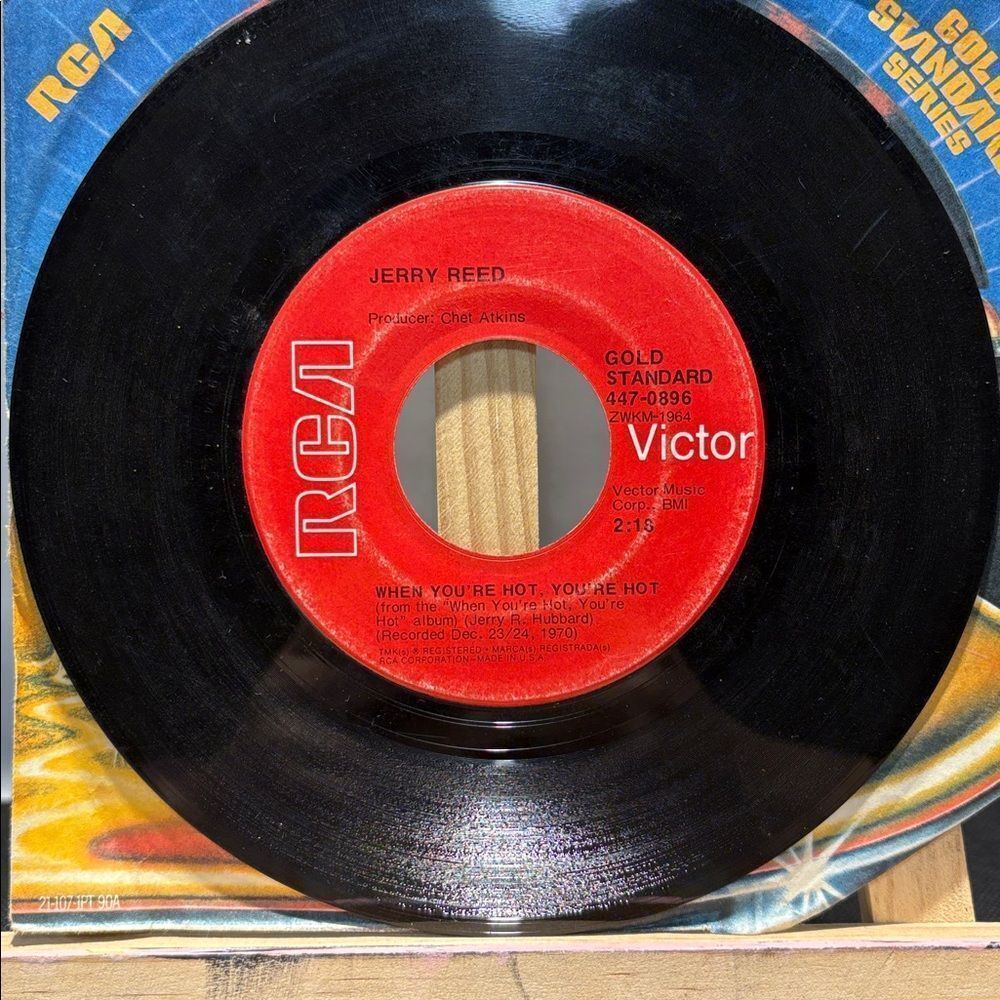Jerry Reed 45 rpm Vinyl Record